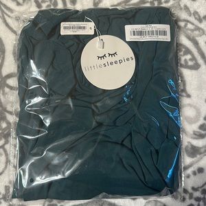 Little sleepies men’s long sleeve top. Emerald 3x